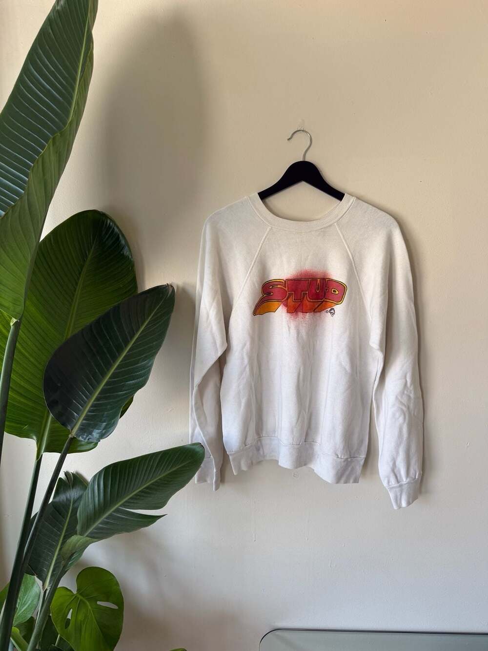 Vintage 1981 Crescent Mountain The Company Stud Graffiti Graphic Sweatshirt